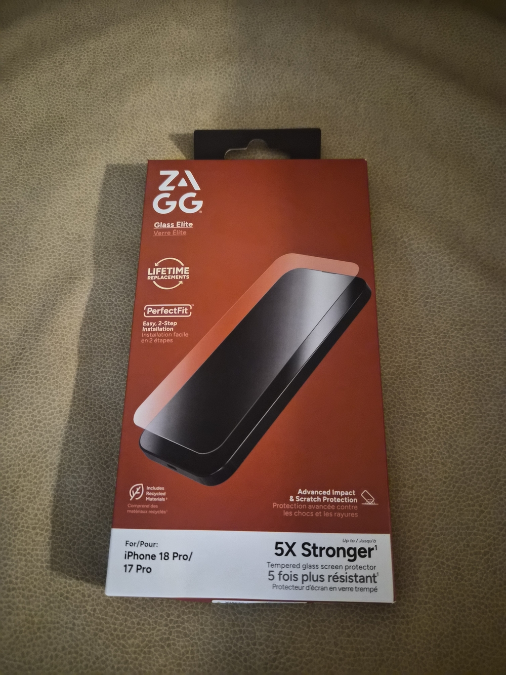 ZAGG - Glass Elite Screen Protector For IPHONE 17/18 PRO